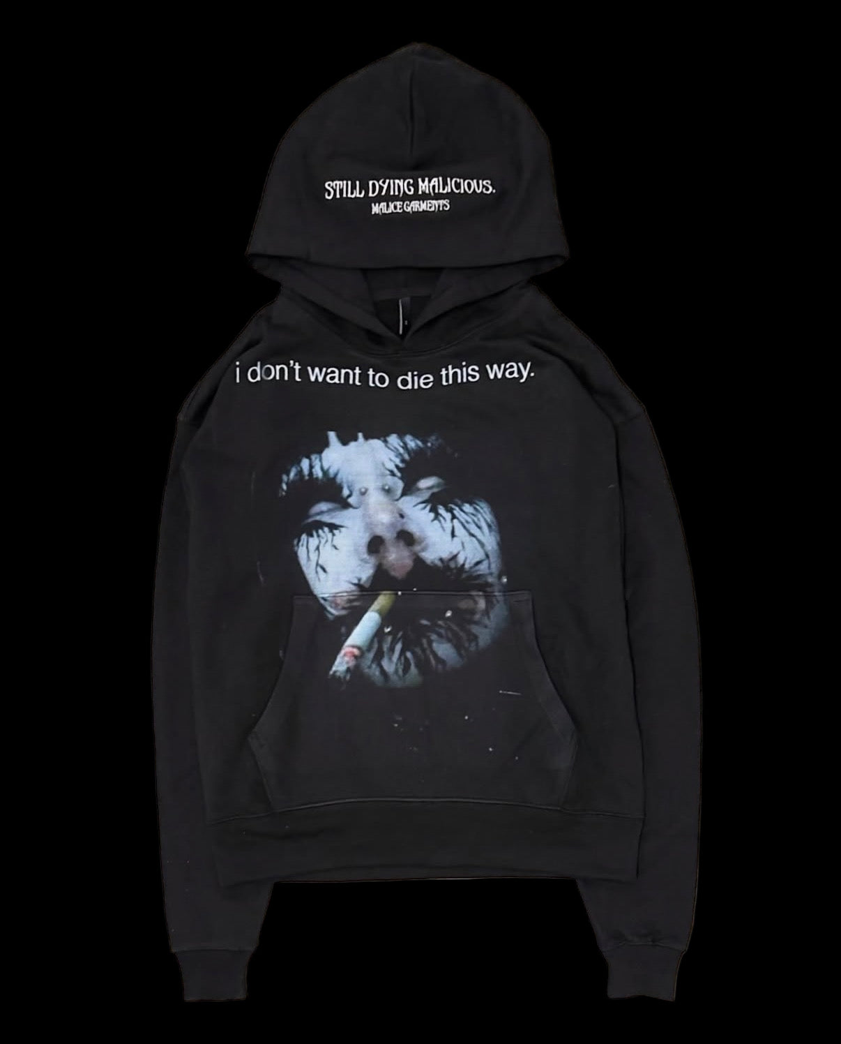 “Can’t die this way”