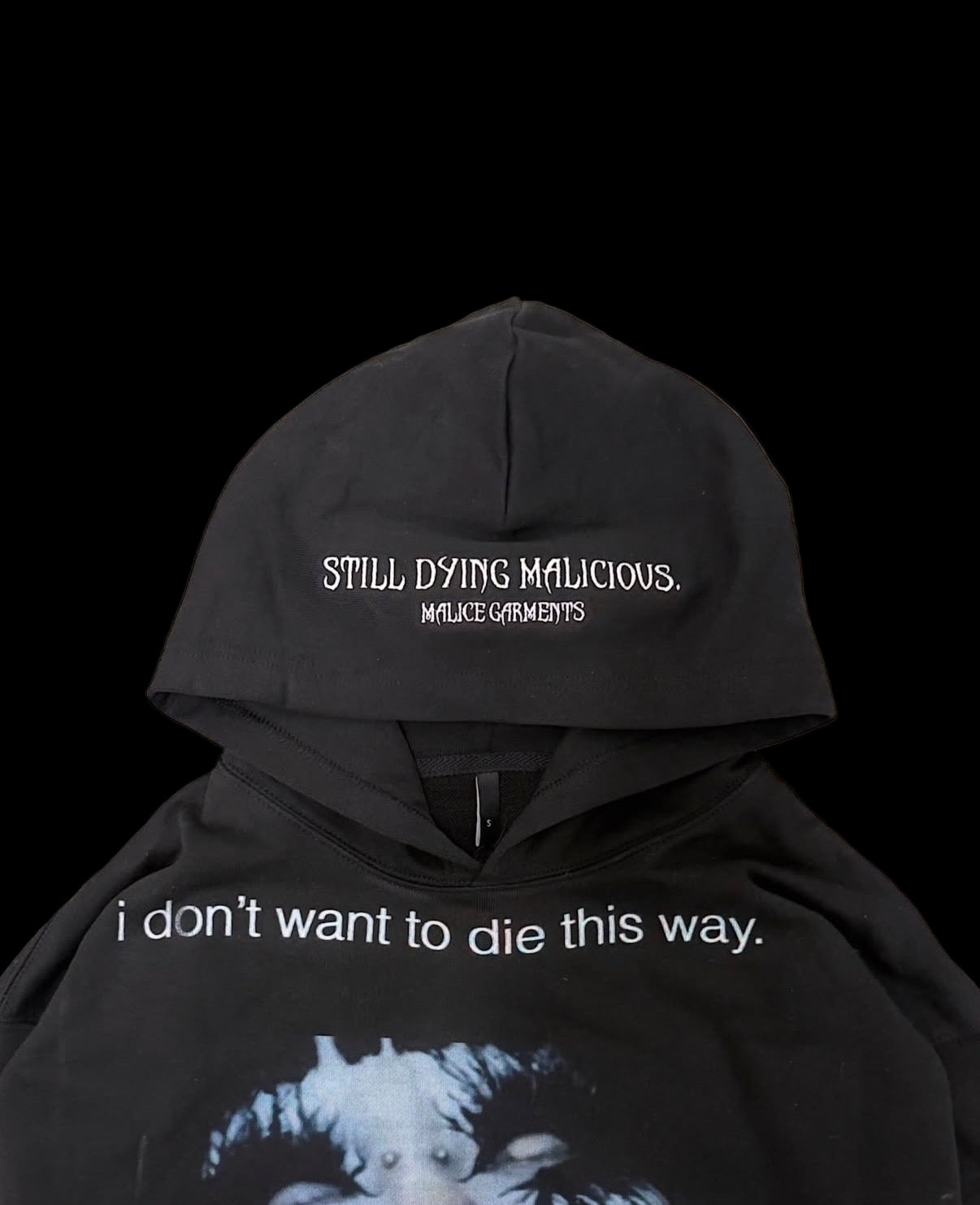 “Can’t die this way”